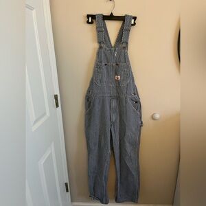 Vintage Roundhouse Striped Overalls